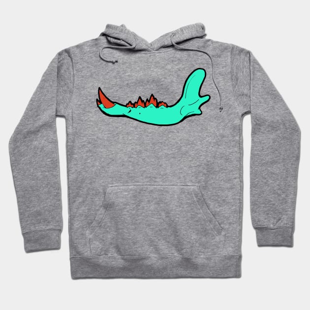 Jawbone (Sea Green) Hoodie by Durvin